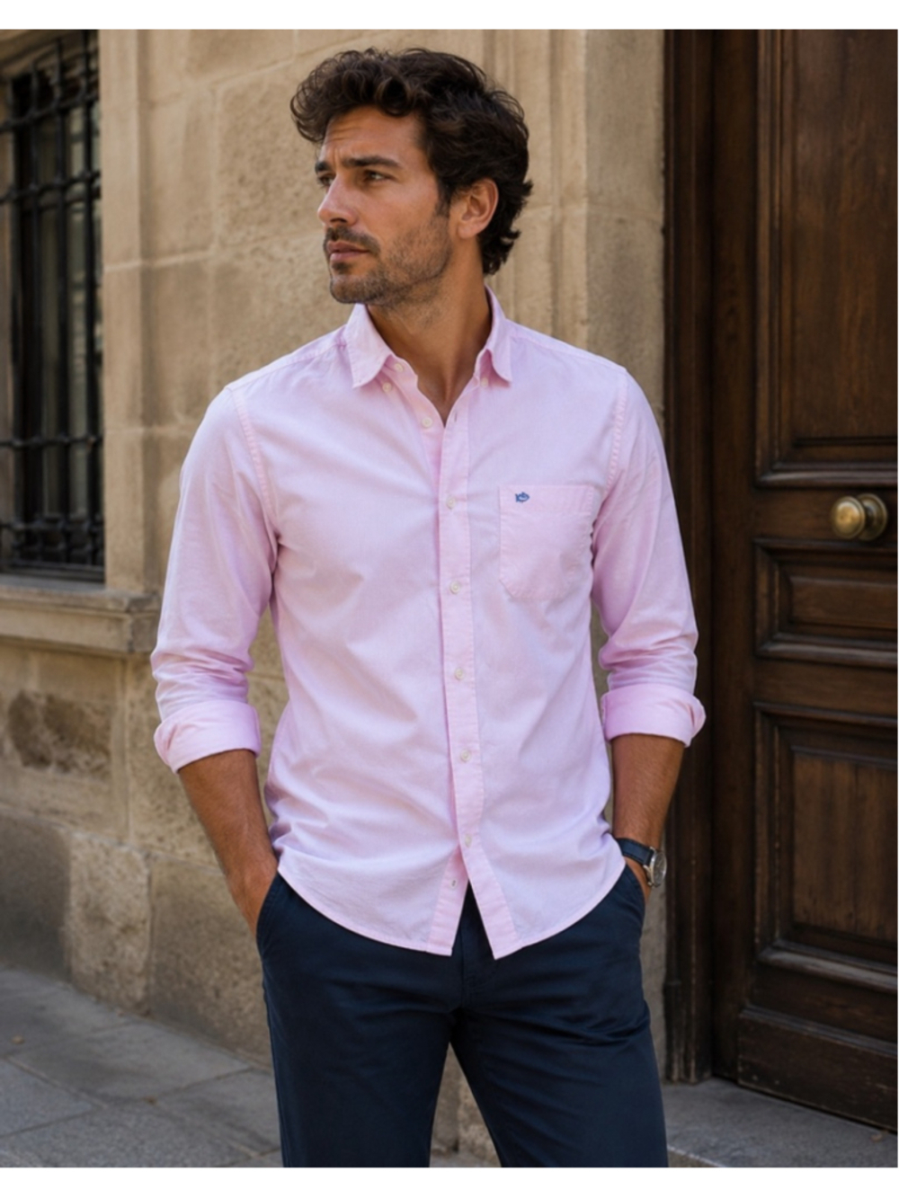 Men's Southern Tide Button Down Shirt Size S Pink Summer